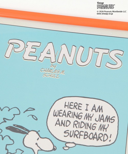 PEANUTS(ピーナッツ)の「【PEANUTS×BAYFLOW】アートフレームA3(ポスター/アート・レディース・オレンジ・0)」の4枚目の写真