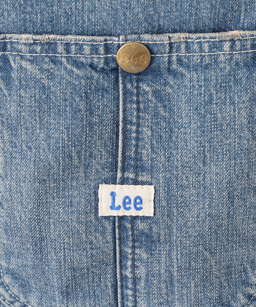 Lee(リー)の「Lee別注 カバーオール(デニムジャケット・レディース・ブルー・FREE)」の21枚目の写真