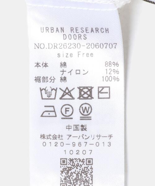URBAN RESEARCH DOORS(アーバンリサーチドアーズ)の「総レースノースリーブワンピース | レイヤード/レースワンピ/おでかけ/甘め/大人カジュアル/プラスワン(ワンピース・レディース・ブラック/オフホワイト・FREE)」の18枚目の写真