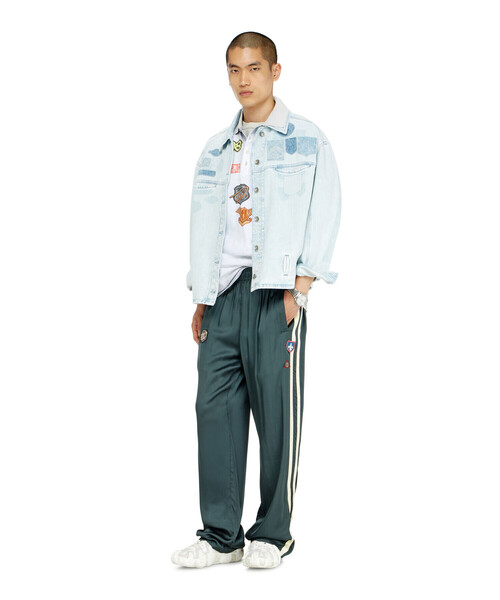 DIESEL（ディーゼル）の「メンズ ポロシャツ T-REJUST-PATCHES（ポロシャツ・メンズ・グレー系その他・X-LARGE/LARGE/MEDIUM/SMALL）」の6枚目の写真