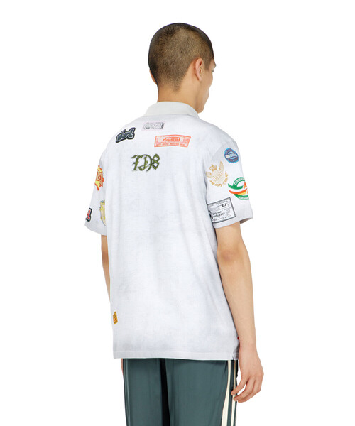 DIESEL（ディーゼル）の「メンズ ポロシャツ T-REJUST-PATCHES（ポロシャツ・メンズ・グレー系その他・X-LARGE/LARGE/MEDIUM/SMALL）」の7枚目の写真