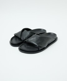 waa. | 【Waa .studios / ワースタジオ】XEP SANDALS / XEP サンダル / レザーサンダル / クロスデザイン(サンダル)