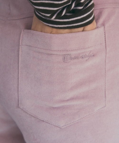 OURNOSTALGIA(アワー ノスタルジア)の「Twin Flap Corduroy Pants_Vintage Pink(O25-PT15)(その他パンツ・レディース・ピンク・MEDIUM/SMALL)」の2枚目の写真