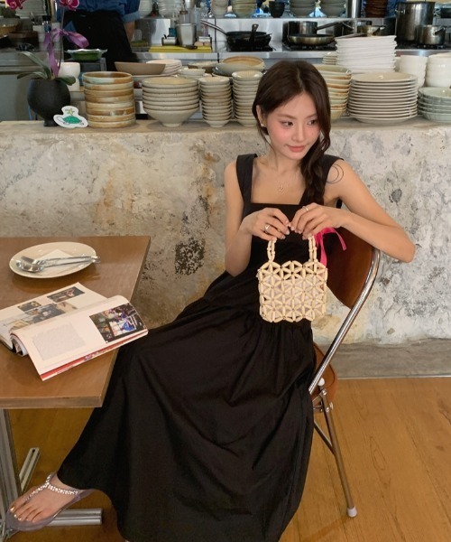 FAVORITO(ファヴォリート)の「ノースリーブワンピース(ワンピース・レディース・ピンク/ブラック・F)」の18枚目の写真