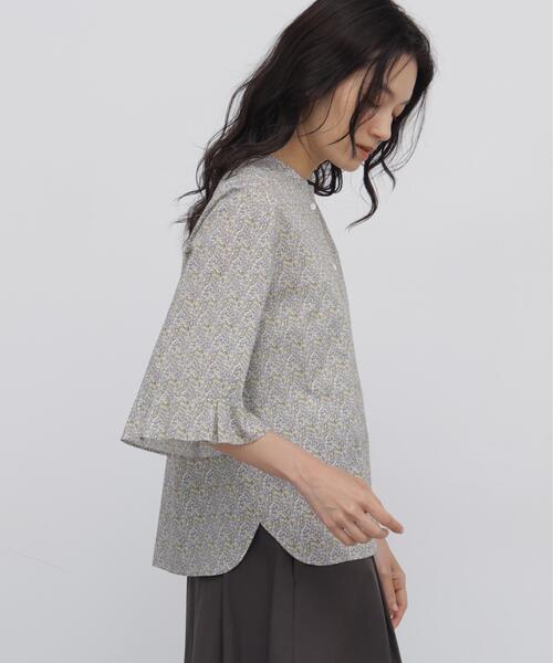 LIBERTY(リバティー)の「◆リバティプリントブラウス(シャツ/ブラウス・レディース・ブルー系その他3/イエロー系その他4・MEDIUM)」の21枚目の写真
