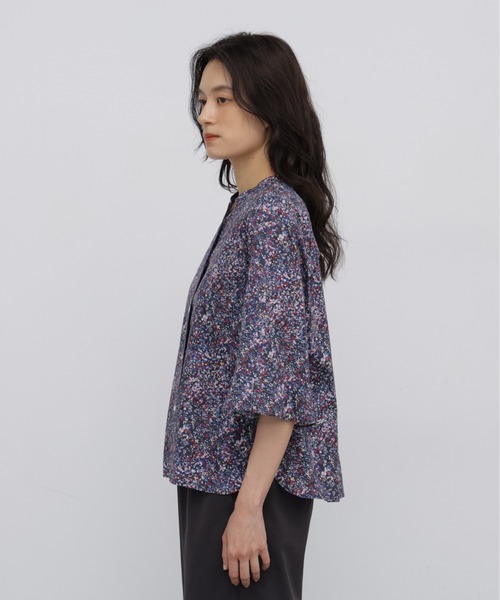 LIBERTY(リバティー)の「◆リバティプリントブラウス(シャツ/ブラウス・レディース・ブルー系その他3/イエロー系その他4・MEDIUM)」の11枚目の写真