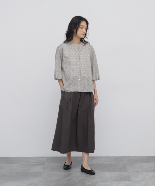 LIBERTY(リバティー)の「◆リバティプリントブラウス(シャツ/ブラウス・レディース・ブルー系その他3/イエロー系その他4・MEDIUM)」の3枚目の写真