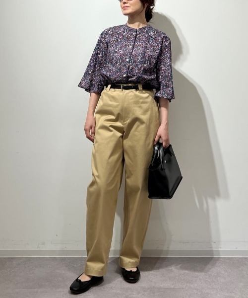 LIBERTY(リバティー)の「◆リバティプリントブラウス(シャツ/ブラウス・レディース・ブルー系その他3/イエロー系その他4・MEDIUM)」の16枚目の写真