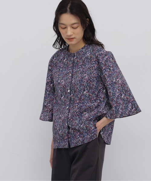LIBERTY(リバティー)の「◆リバティプリントブラウス(シャツ/ブラウス・レディース・ブルー系その他3/イエロー系その他4・MEDIUM)」の17枚目の写真