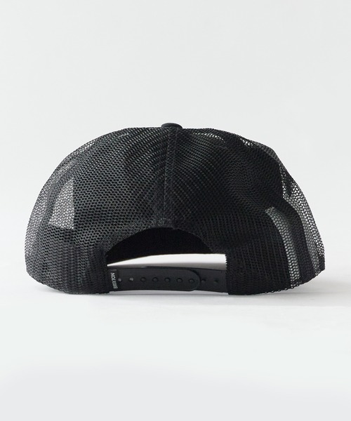 BRIXTON（ブリクストン）の「BRIXTON/ブリクストン  TAKE IT EASY C NP TRUCKER ミディアムプロファイル ブランドパッチ フラットバイザー メッシュ トラッカーキャップ  ストリートメンズ 2026年 夏 夏服（キャップ・メンズ・ライトブルー/ブラック・ONE SIZE）」の8枚目の写真
