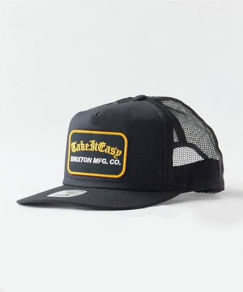 BRIXTON(ブリクストン)の「BRIXTON/ブリクストン TAKE IT EASY C NP TRUCKER ミディアムプロファイル ブランドパッチ フラットバイザー メッシュ トラッカーキャップ ストリートメンズ 秋 秋服 2026年秋冬(キャップ・メンズ・ライトブルー/ブラック・ONE SIZE)」の11枚目の写真