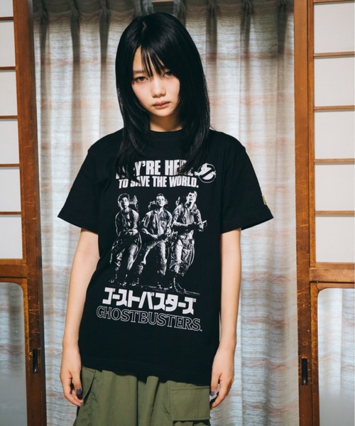 ハードコアチョコレート(ハードコアチョコレート)の「ゴーストバスターズ SAVE THE WORLD(プロトンパックブラック)(Tシャツ/カットソー・メンズ・ブラック・XX-LARGE/X-LARGE/LARGE)」の9枚目の写真
