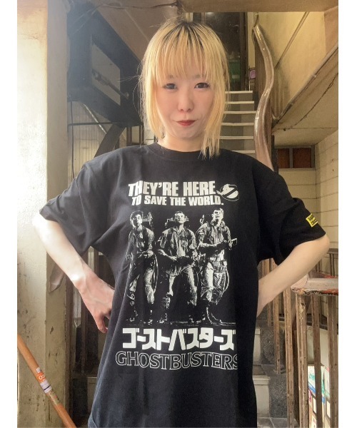 ハードコアチョコレート(ハードコアチョコレート)の「ゴーストバスターズ SAVE THE WORLD(プロトンパックブラック)(Tシャツ/カットソー・メンズ・ブラック・XX-LARGE/X-LARGE/LARGE)」の11枚目の写真
