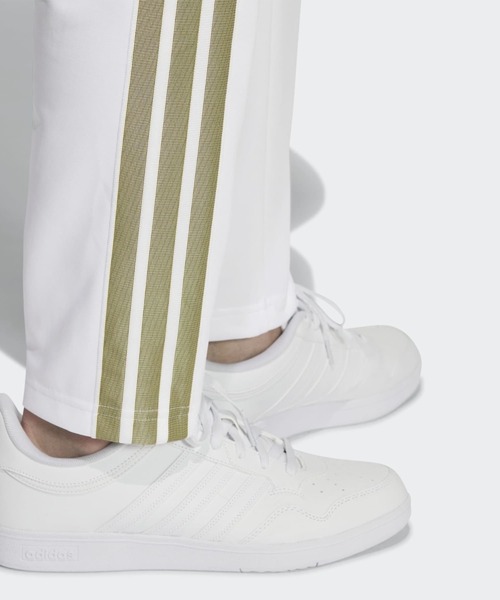 adidas(アディダス)の「Stadium Gold レギュラーフィット フルレングス オープンヘム トラックパンツ / アディダス adidas(スウェットパンツ・メンズ・ホワイト・XX-LARGE/3XL/LARGE/MEDIUM/SMALL/X-LARGE/X-SMALL)」の6枚目の写真