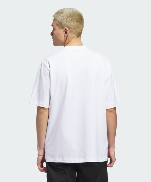 adidas(アディダス)の「スケートボーディング x マーク・ゴンザレス ロゴ Tシャツ / アディダスオリジナルス adidas Originals(Tシャツ/カットソー・メンズ・ホワイト・XX-LARGE/LARGE/MEDIUM/SMALL/X-LARGE/X-SMALL)」の4枚目の写真