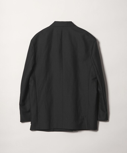 MONKEY TIME(モンキータイム)の「ウール リネン ダブル ブレスト ジャケット(テーラードジャケット・メンズ・ブラック・S/M/L/XL)」の7枚目の写真