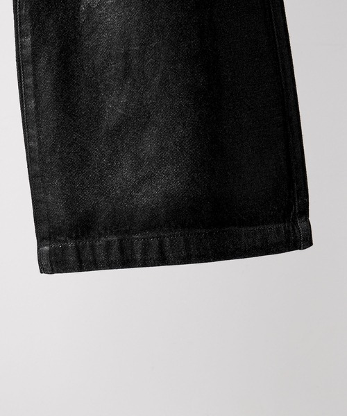 CLEL(クレイル)の「【CLEL】Coating Denim Pants / コーティングデニムパンツ(デニムパンツ・メンズ・ブラック・XS/S/M/L)」の10枚目の写真