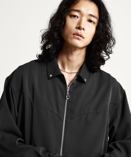 RAGEBLUE（レイジブルー）の「【LUXURY＋EASY】＜イージーケア＞WESTERN HALF ZIP SHIRTS/ラグイージーウエスタンハーフジップシャツLS（シャツ/ブラウス・メンズ・グレー/ワインレッド/ブラック・MEDIUM/LARGE）」の15枚目の写真