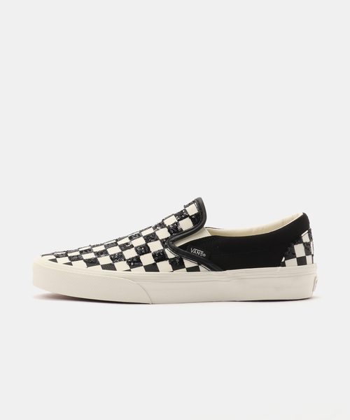 VANS(バンズ)の「VANS Classic Slip-On VN000D6Y705(スニーカー・レディース・ブラック・23.5cm/23cm/24.5cm/24cm)」の1枚目の写真