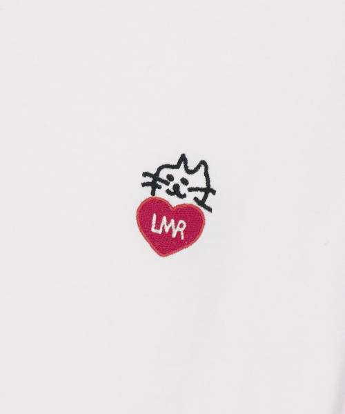 LMR(エルエムアール)の「ハートレニョン Tシャツ ホワイト(Tシャツ/カットソー・レディース・ホワイト・SMALL/MEDIUM/LARGE)」の3枚目の写真