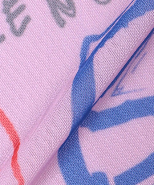 Cepica（セピカ）の「落書き風プリントシアートップス（Tシャツ/カットソー・レディース・イエロー/ネイビー/ピンク・FREE）」の15枚目の写真