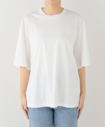 journal standard L'essage | ROHE/ローエ Oversized cotton silk t-shirt Tシャツ(Tシャツ/カットソー)