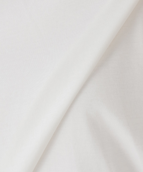 journal standard L'essage(ジャーナルスタンダードレサージュ)の「ROHE/ローエ Oversized cotton silk t-shirt Tシャツ(Tシャツ/カットソー・レディース・ホワイト・36)」の8枚目の写真