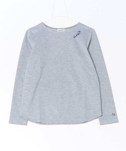Arnold Palmer(アーノルドパーマー)の「パーマー ワンポイント ロングスリーブ Tシャツ(Tシャツ/カットソー・レディース・アイボリー/杢グレー/ダークブラウン/ブラック・S/M/L)」の18枚目の写真
