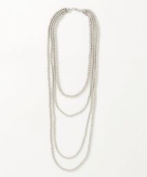 ROSE BUD | THREE STANDARD BALL NECKLACE(ネックレス)