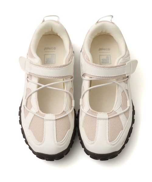 FILA(フィラ)の「FILA ECHAPPE VC V2 / フィラ エシャッペ VC V2(サンダル・レディース・アイボリー・23.0cm/23.5cm/24.0cm/24.5cm/25.0cm)」の2枚目の写真