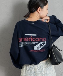[Americana/アメリカーナ] americana バックプリントロンT