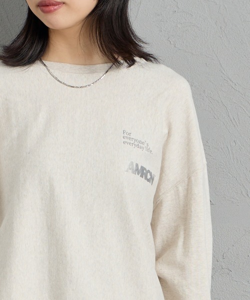 AMERICANA（アメリカーナ）の「[Americana/アメリカーナ] americana バックプリントロンT（Tシャツ/カットソー・レディース・マスタード/オートミール/ネイビー・ONE SIZE）」の21枚目の写真