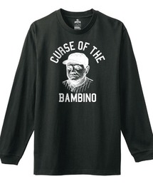 Ol' Basics(オール・ベーシックス) 長袖Tシャツ ロゴ イラスト プリント 袖リブ ロンT ロングTシャツ トップス カットソー メンズ ユニセックス