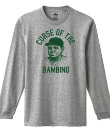 Ol' Basics(オール・ベーシックス) 長袖Tシャツ ロゴ イラスト プリント 袖リブ ロンT ロングTシャツ トップス カットソー メンズ ユニセックス