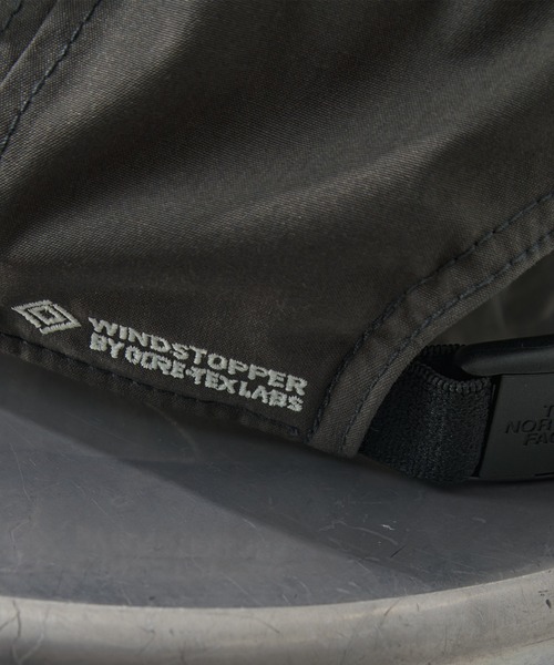 THE NORTH FACE PURPLE LABEL(ザ ノースフェイス パープルレーベル)の「【THE NORTH FACE Purple Label/ザ・ノースフェイスパープルレーベル】65/35 WINDSTOPPER Cap(キャップ・メンズ・ブラック/ダークグレー・FREE)」の5枚目の写真