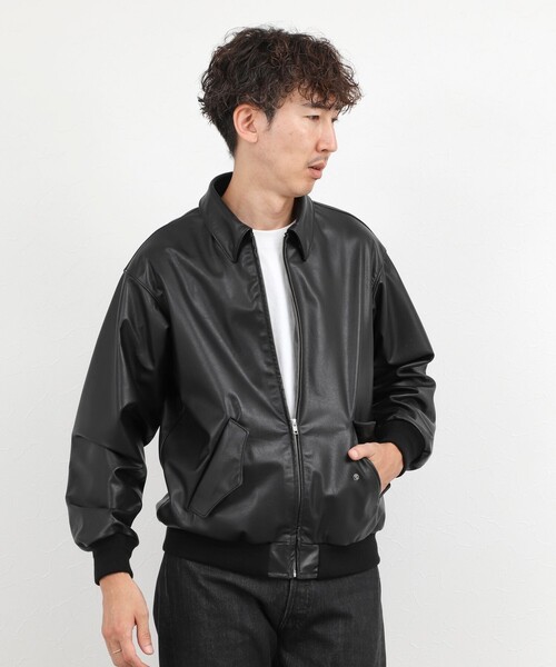 NOLLEY’S(ノーリーズ)の「A-2タイプ カウレザージャケット 26AW(ブルゾン・メンズ・ブラック・M/S/XL/L)」の8枚目の写真