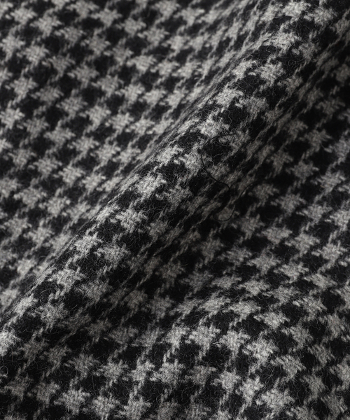 WISM(ウィズム)の「GRAND COLLECTION / グランド コレクション HOUNDSTOOTH WOOL JACKET(その他アウター・メンズ・ブラウン/ブラック・MEDIUM/LARGE)」の5枚目の写真