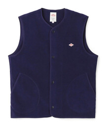 DANTON（ダントン）の「Men's Fleece Collarless Vest（ベスト）」
