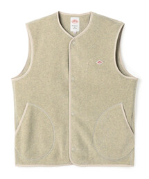 DANTON（ダントン）の「Men's Fleece Collarless Vest（ベスト）」