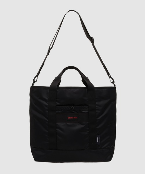 BRIEFING』W-NAME COLLABORATION REVERSIBLE QUILTED NYLON TOTE BAG
