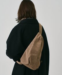 500mlペットボトル収納可能 / エコレザーワンショルダーバッグ