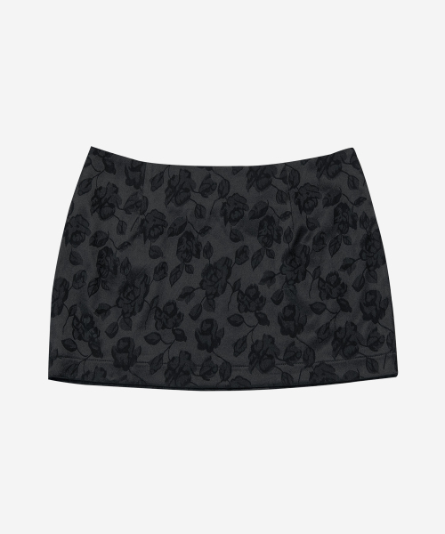 DARLING, YOU'RE BAD（ダーリンユーアーバッド）の「Knotted Satin Mini Skirt #Black( )（スカート・レディース・その他・MEDIUM/SMALL）」の2枚目の写真