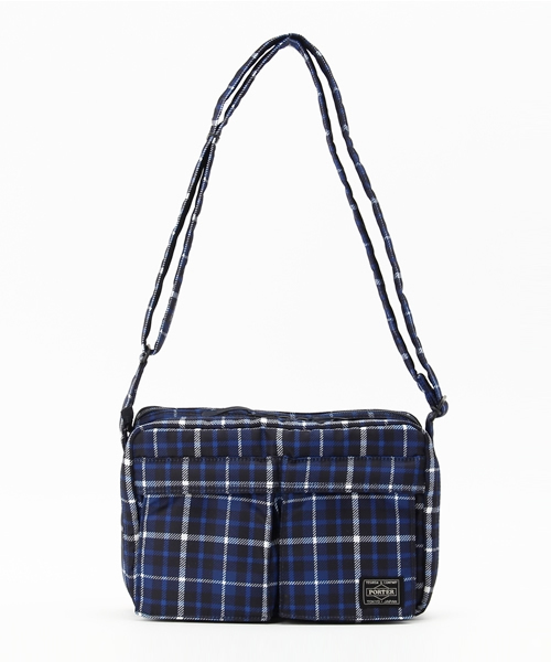 HEAD PORTER（ヘッドポーター）の「HIGHLAND/SHOULDER BAG (S)（ショルダーバッグ・メンズ・グリーン/ブルー・FREE）」の2枚目の写真