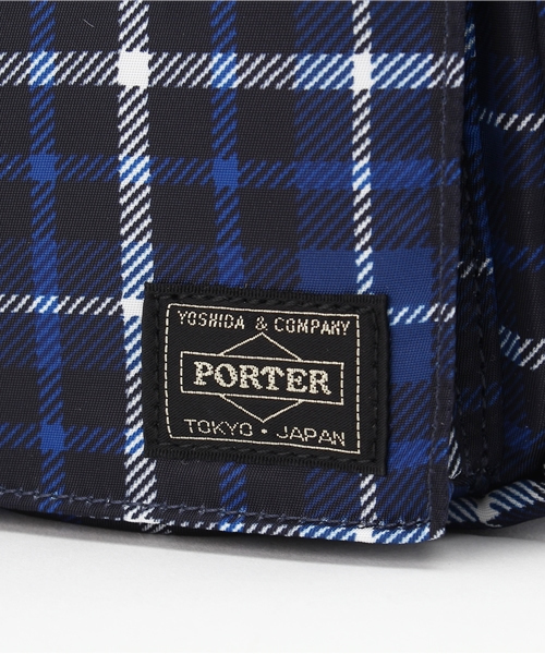 HEAD PORTER（ヘッドポーター）の「HIGHLAND/SHOULDER BAG (S)（ショルダーバッグ・メンズ・グリーン/ブルー・FREE）」の5枚目の写真