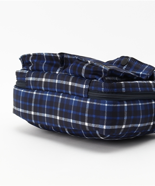 HEAD PORTER（ヘッドポーター）の「HIGHLAND/SHOULDER BAG (S)（ショルダーバッグ・メンズ・グリーン/ブルー・FREE）」の7枚目の写真