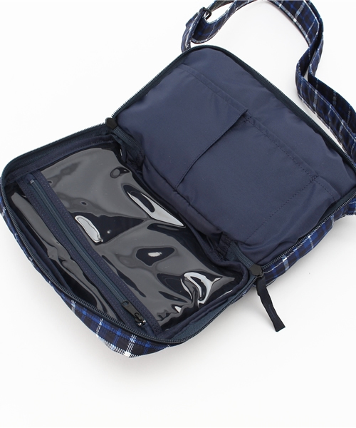HEAD PORTER（ヘッドポーター）の「HIGHLAND/SHOULDER BAG (S)（ショルダーバッグ・メンズ・グリーン/ブルー・FREE）」の8枚目の写真