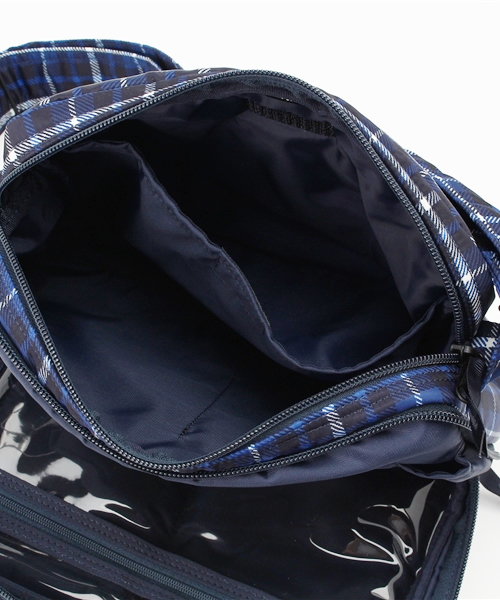 HEAD PORTER（ヘッドポーター）の「HIGHLAND/SHOULDER BAG (S)（ショルダーバッグ・メンズ・グリーン/ブルー・FREE）」の9枚目の写真