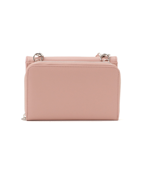 MOUSSY（マウジー）の「BI COLOR POCHETTE（ショルダーバッグ・レディース・ブラウン系その他/ブラック/ピンク・FREE）」の5枚目の写真
