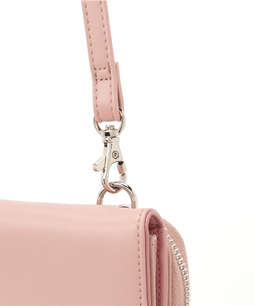 MOUSSY（マウジー）の「BI COLOR POCHETTE（ショルダーバッグ・レディース・ブラウン系その他/ブラック/ピンク・FREE）」の6枚目の写真