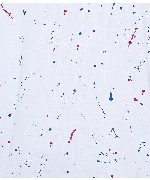 ADAM ET ROPE'（アダムエロペ）の「ドリッピングスウェット（スウェット・メンズ・ホワイト/ブラック・MEDIUM/L/M）」の8枚目の写真